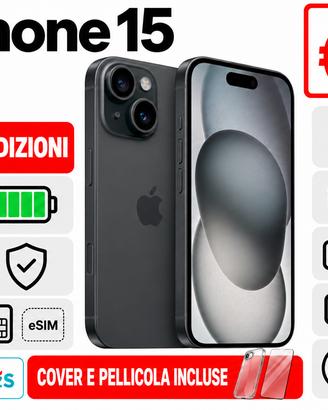 Apple iPhone 15 Black 256 GB