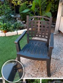 sedie giardino/terrazzo