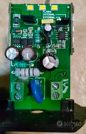 scheda radio e lampeggiante came