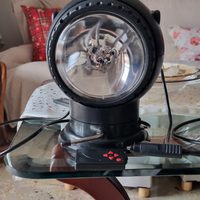 Faro brandeggiante a ventosa con telecomando