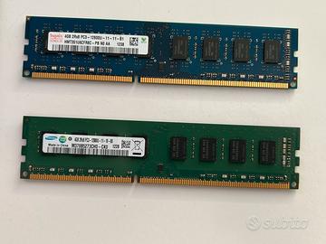 Ram ddr3 2x4gb 1600mhz