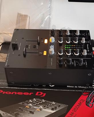 MIXER PIONEER DJM 250K2 + DECK + CONF ORIGINALE 
