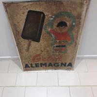 targa tabella cartello alemagna originale