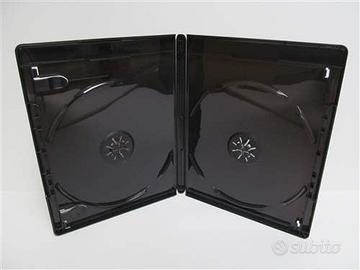 Custodia per DVD 2 Posti Nera - 100 pezzi