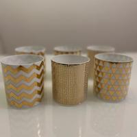 Bicchieri/vasetti decorativi l’oca nera