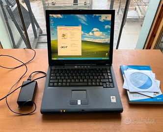 Computer portatile notebook ACER aspire Windows XP