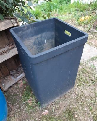 Vaso quadrato alto 40x40x68