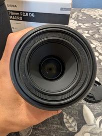 Sigma 70mm f. 2.8DG Macro Art per Sony E mount