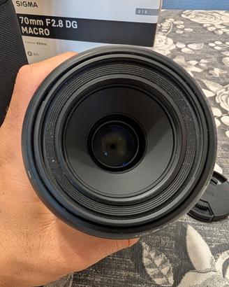 Sigma 70mm f. 2.8DG Macro Art per Sony E mount