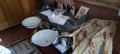 toilette lavabo antico