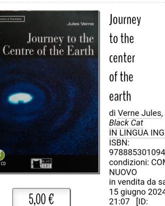 Libro in lingua inglese