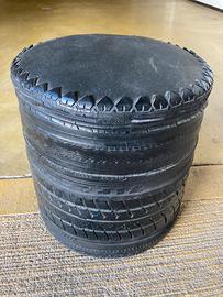 Pouf design style pneumatici