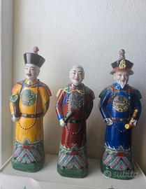 Statuine cinesi  in porcellana