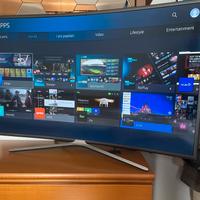 Televisore curvo 49” full hd