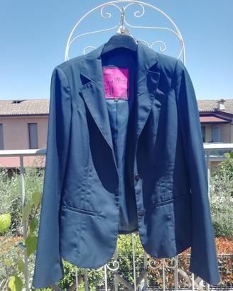 Giacca elegante donna blu marino