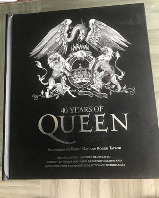 Libro 40 Years of Queen prima ed.americana