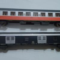 Vagoni DB kes blu argento e FS-SFNC ho