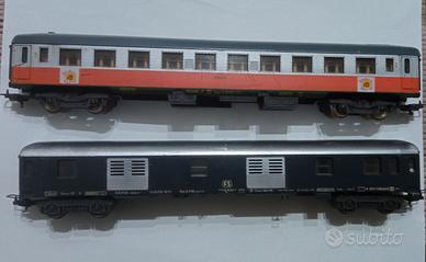 Vagoni DB kes blu argento e FS-SFNC ho