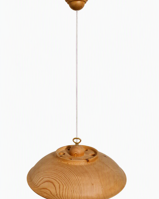 Lampadario in legno