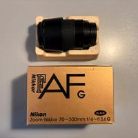 Teleobiettivo Nikon 70-300