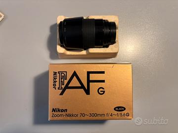 Teleobiettivo Nikon 70-300