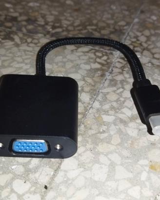 Adattatore da USB C a VGA