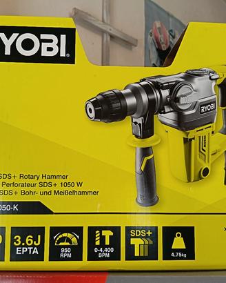 MARTELLO TASSELLATORE RYOBI RSDS1050-K 1050W SDS+ 