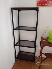 Scaffale stile industriale IKEA FJÄLLBO nero 51x13