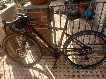 bicicletta E bike gravel 