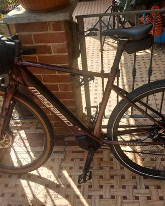 bicicletta E bike gravel 