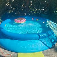 PISCINA INTEX EASY SET 244CM COMPLETA 
