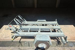 Carrello porta moto 3 posti
