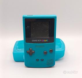 Game Boy Color Nintendo Verde Acqua Funzionante