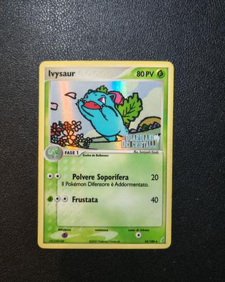 Ivysaur Stamped Guardiani dei Cristalli - Pokemon