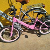 bicicletta 20" richiudibile 