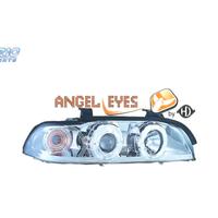 FARI BMW E39 95-00 ANGEL EYES CROMO CCFL