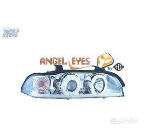 FARI BMW E39 95-00 ANGEL EYES CROMO CCFL