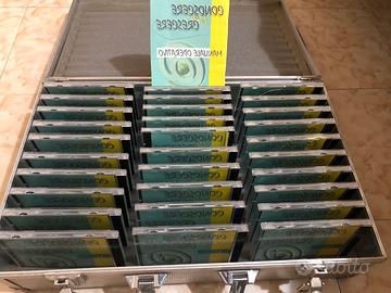 Enciclopedia nuova in cd con valigetta  e 30 cd