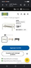tavolino basso ikea