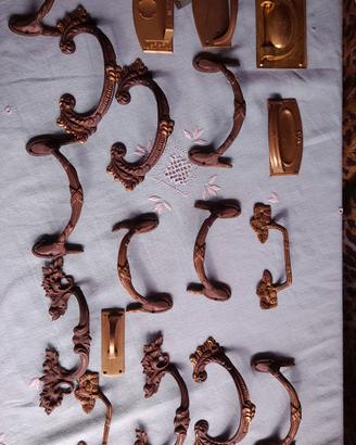 maniglie Antiche ottone