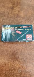 Penne per Tatuaggi Temporanei Set con 10 Penne