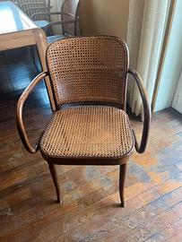 Sedie "'Praga" di Josef Hoffman per Thonet