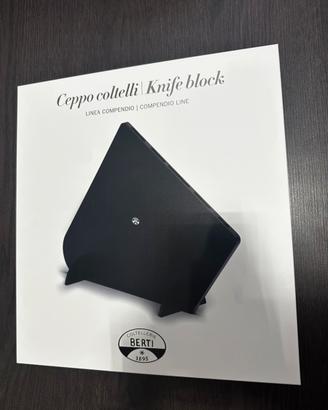 Ceppo per coltelli. Collezione Berti