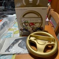 Nintendo Club Wii Golden Wheel + 2 Wheel