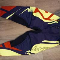 pantaloni acrrbis motocross bambino 4/5 anni