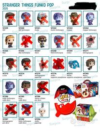 FUNKO pop - STRANGER THINGS - Kinder Joy