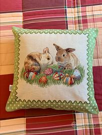Cuscino decorativo coniglietti