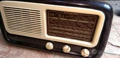 Radiomarelli 114 Radio d'epoca '50 valvole tube 

