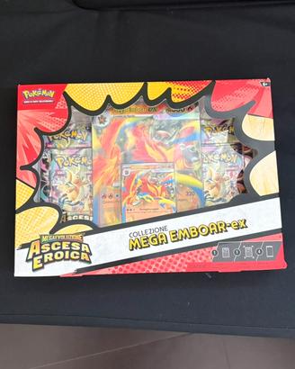 box pokemon collezione mega EMBOAR -ex