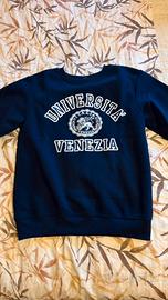 Felpa blu navy Università Venezia CHIP taglia S
